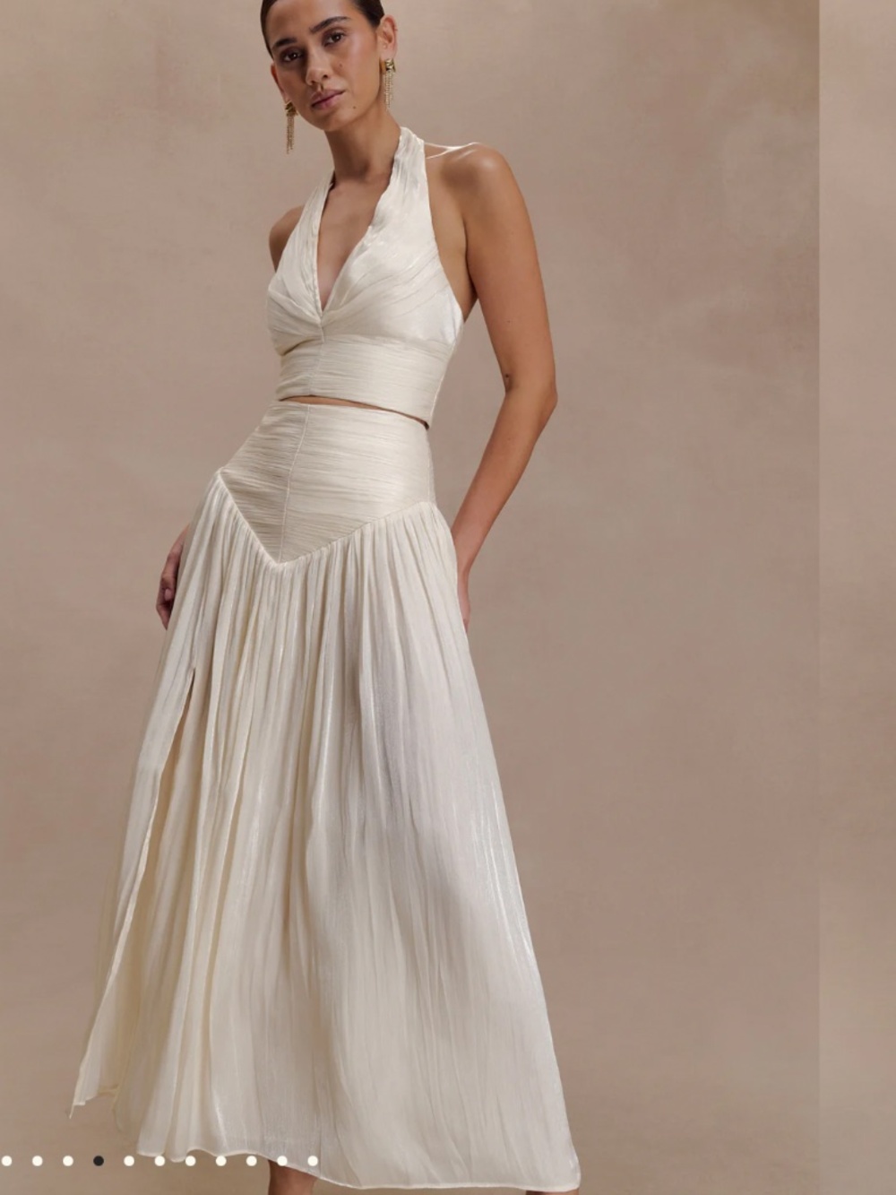 Meshki Makena Skirt and Halter Top Set